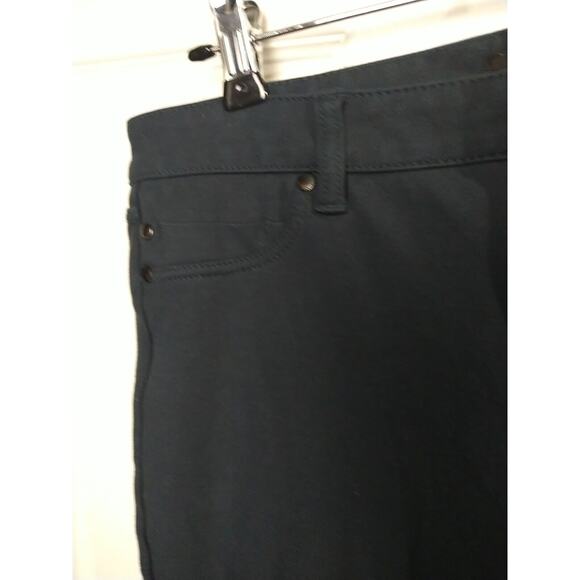 Liverpool Woman 8 Pants Dark Blue Zip Button Stretch Taper Leg Casual Wear - Picture 5 of 11
